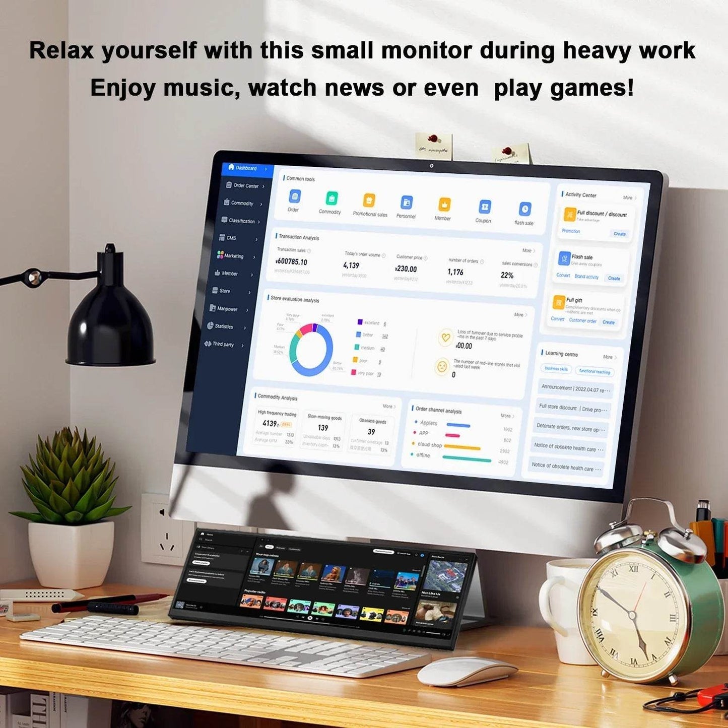 Portable 12.3/14.5 Inch Touch Monitor for PC - Loja Manuel Coelho