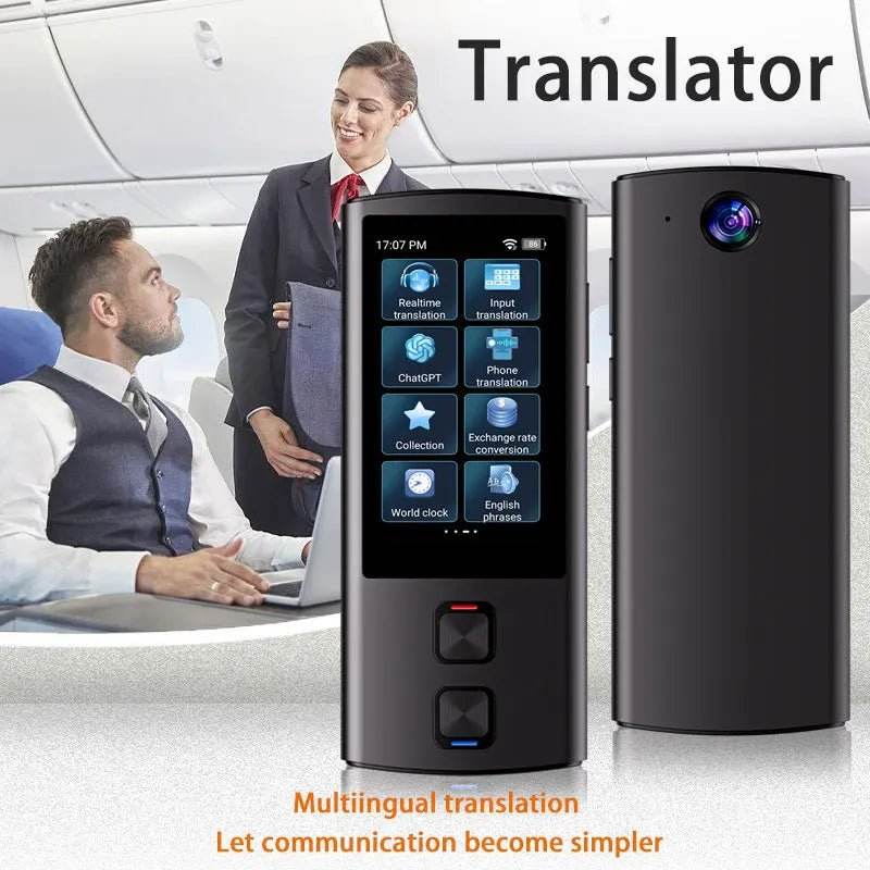 138 Language 2-Way Translator T17 with Voice & Photo - Loja Manuel Coelho