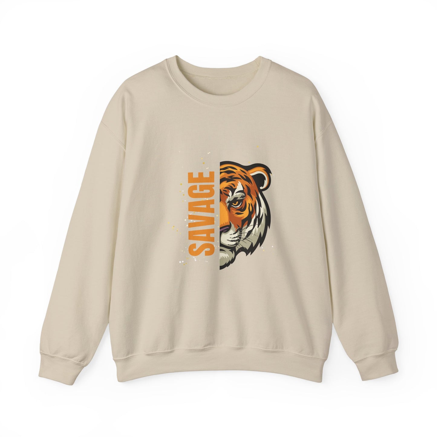 Savage Tiger Unisex Crewneck Sweatshirt
