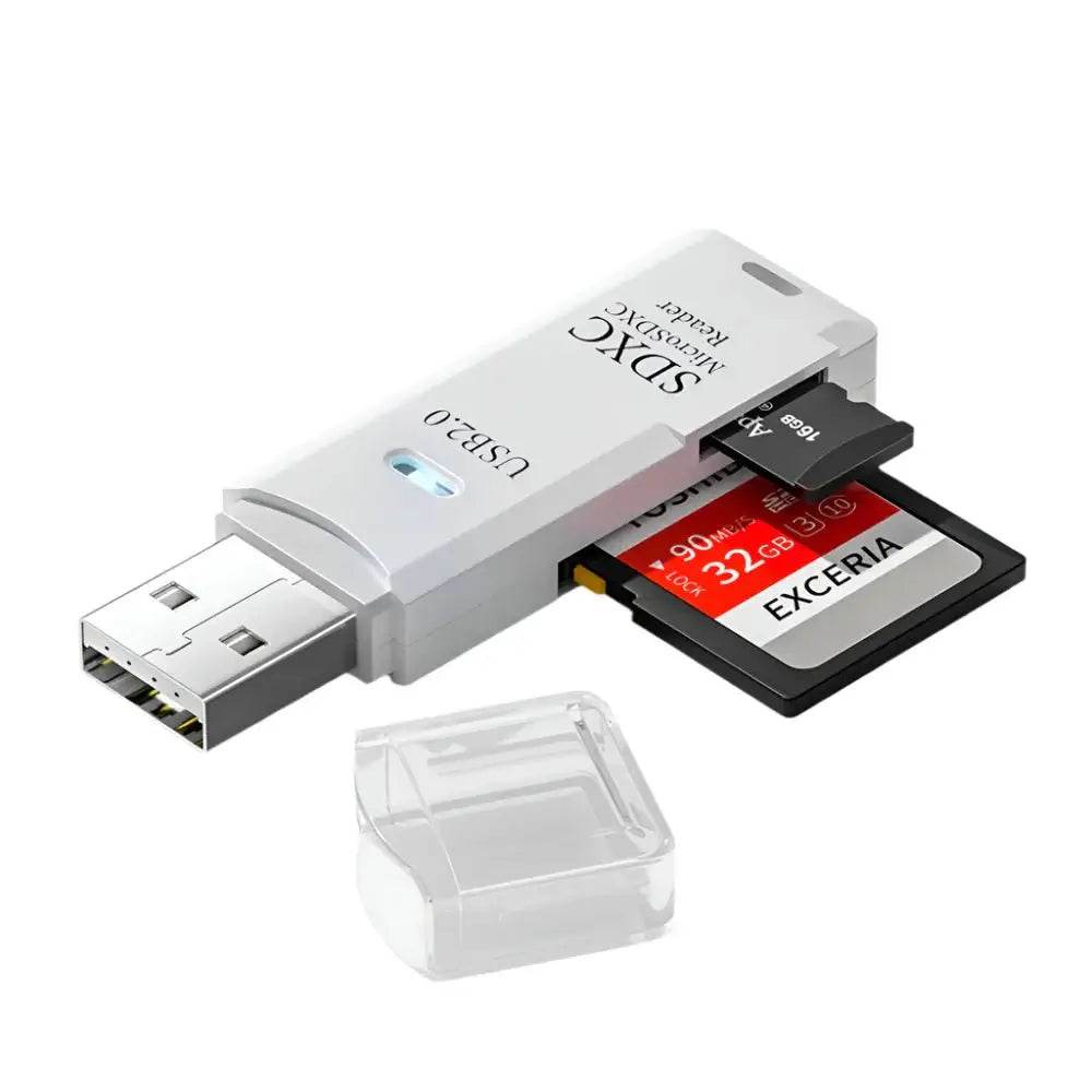 USB 3.0 Card Reader Micro TF & SD Compatible - Loja Manuel Coelho