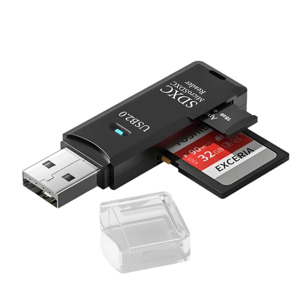 USB 3.0 Card Reader Micro TF & SD Compatible - Loja Manuel Coelho