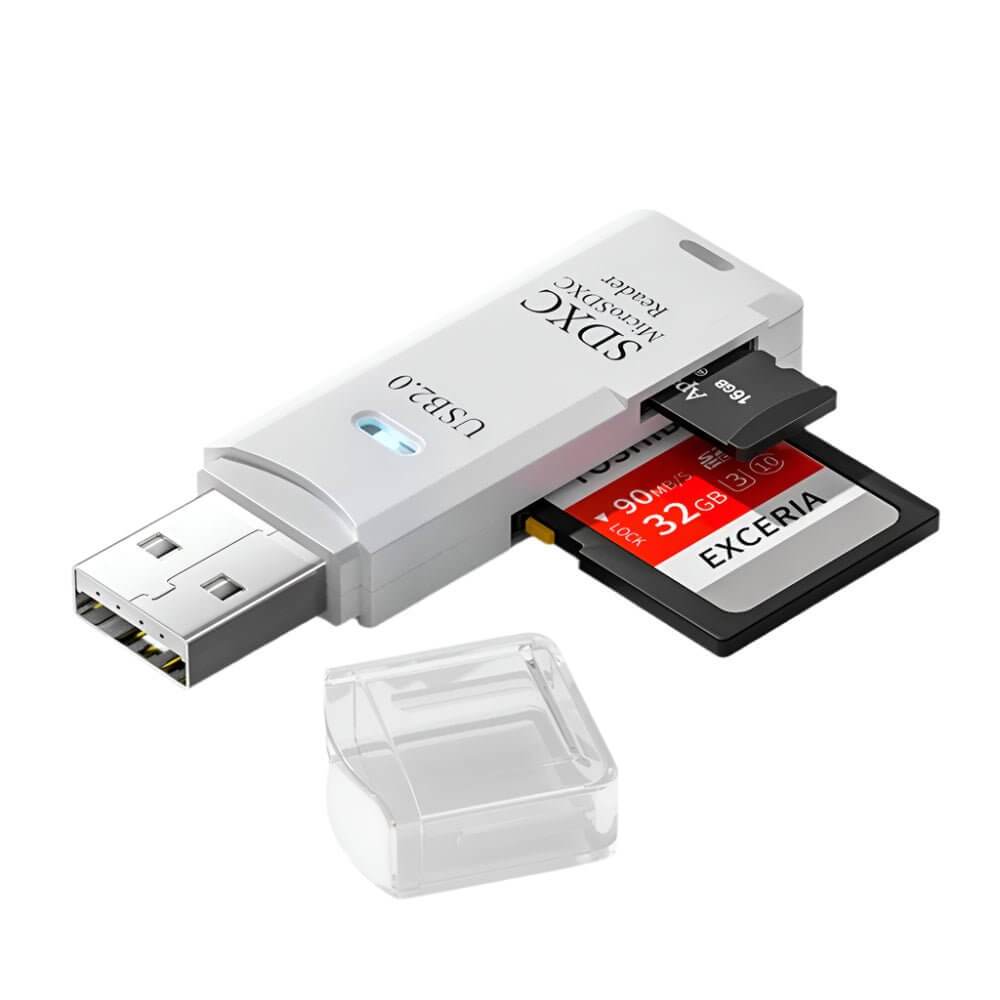 USB 3.0 Card Reader Micro TF & SD Compatible - Loja Manuel Coelho