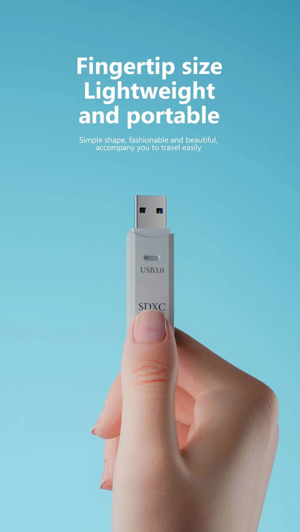 USB 3.0 Card Reader Micro TF & SD Compatible - Loja Manuel Coelho