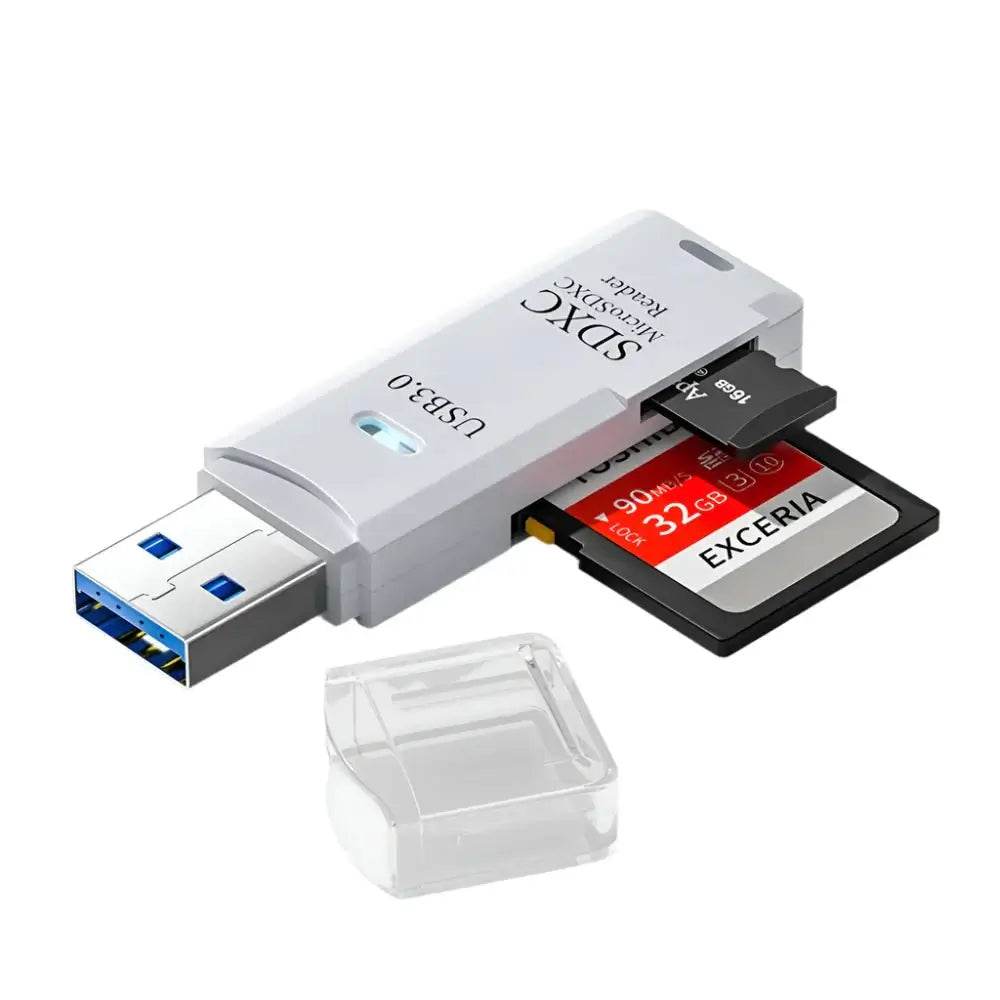 USB 3.0 Card Reader Micro TF & SD Compatible - Loja Manuel Coelho
