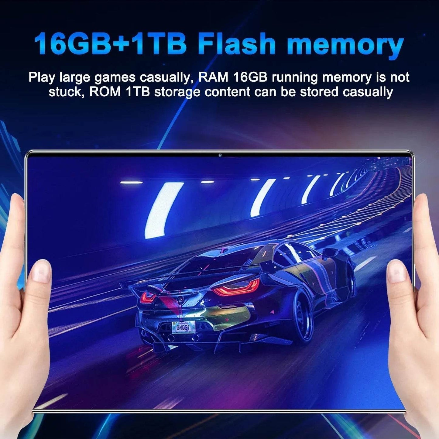 2025 New 5G Tablet 10.36Inch Android 13.0 Tablet MTK6797 16GB RAM 1TB ROM - Loja Manuel Coelho