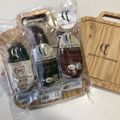 Tábua de Charcutaria Quinta dos Fumeiros - Conjunto Oferta Ponte de Lima