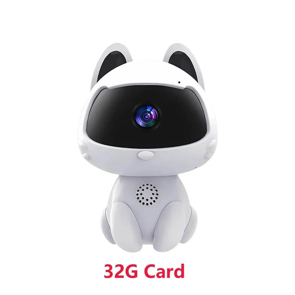3MP Intelligent night vision two-way audio voice intercom wifi remote night vision - Loja Manuel Coelho