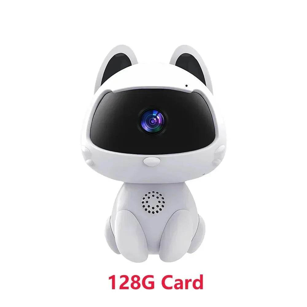 3MP Intelligent night vision two-way audio voice intercom wifi remote night vision - Loja Manuel Coelho