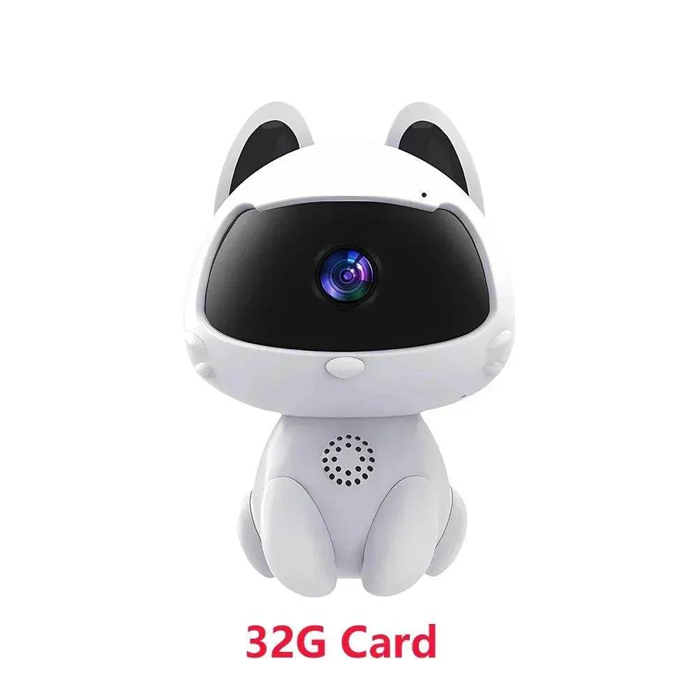3MP Intelligent night vision two-way audio voice intercom wifi remote night vision - Loja Manuel Coelho