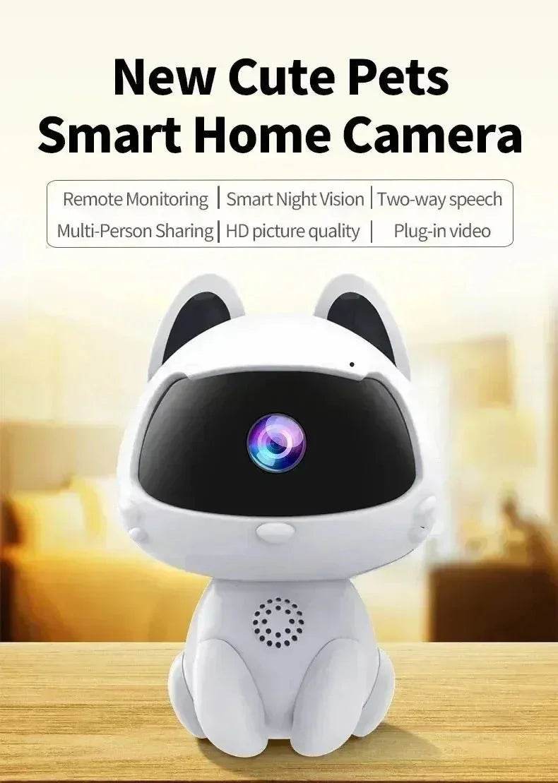 3MP Intelligent night vision two-way audio voice intercom wifi remote night vision - Loja Manuel Coelho
