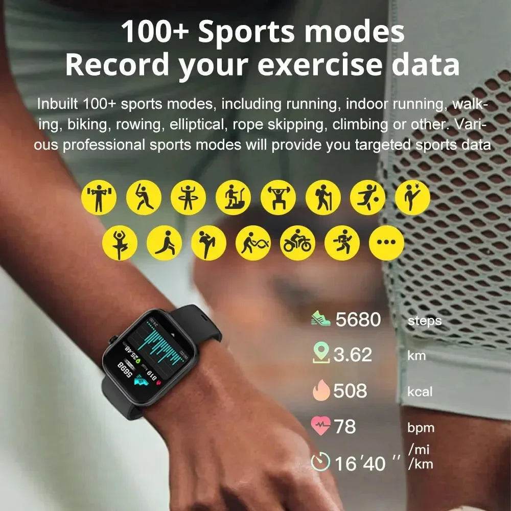 Smartwatch for Men Voice Calling Health Monitoring COLMI P71 - Loja Manuel Coelho