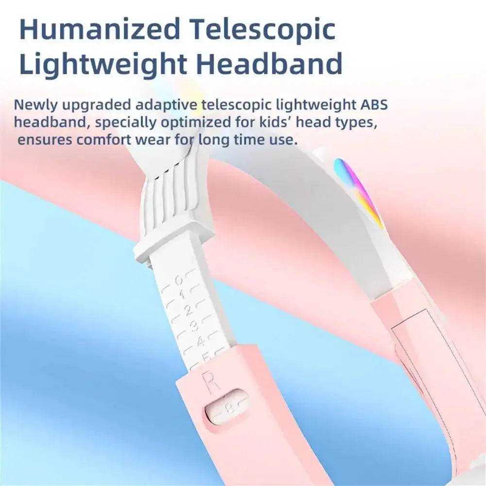 Headphones Cute Cat Ears with LED Flashing - Loja Manuel Coelho