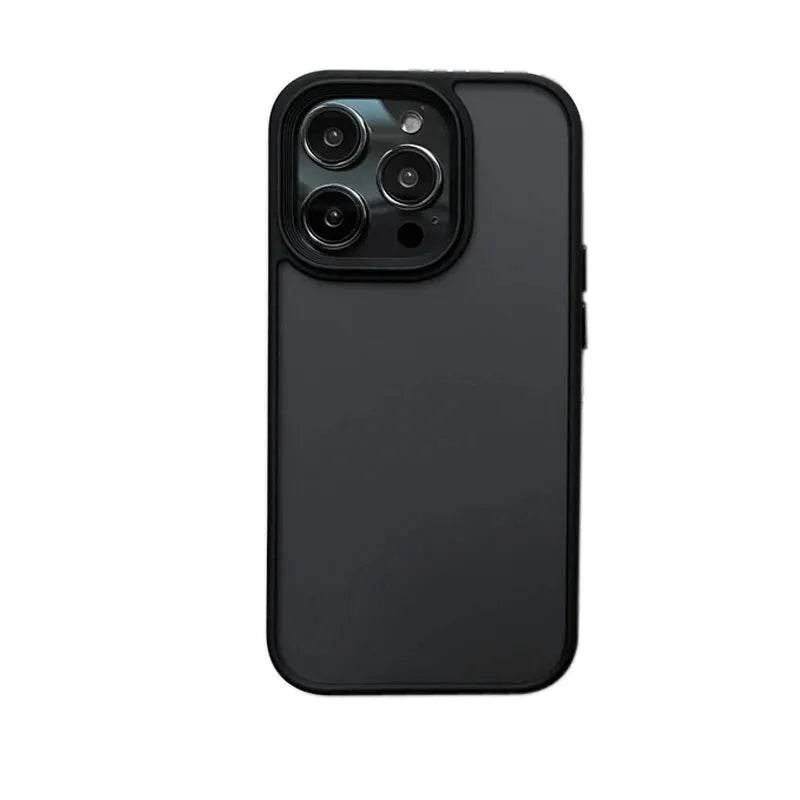 Armor Shockproof Hybrid Case for iPhone 15 14 16 Pro Max Matte Back Cover - Loja Manuel Coelho