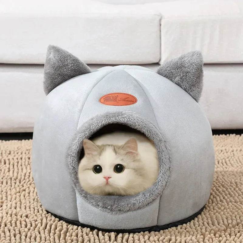 New Deep Sleep Comfort In Winter Cat Bed Iittle Mat Basket Small Dog House - Loja Manuel Coelho