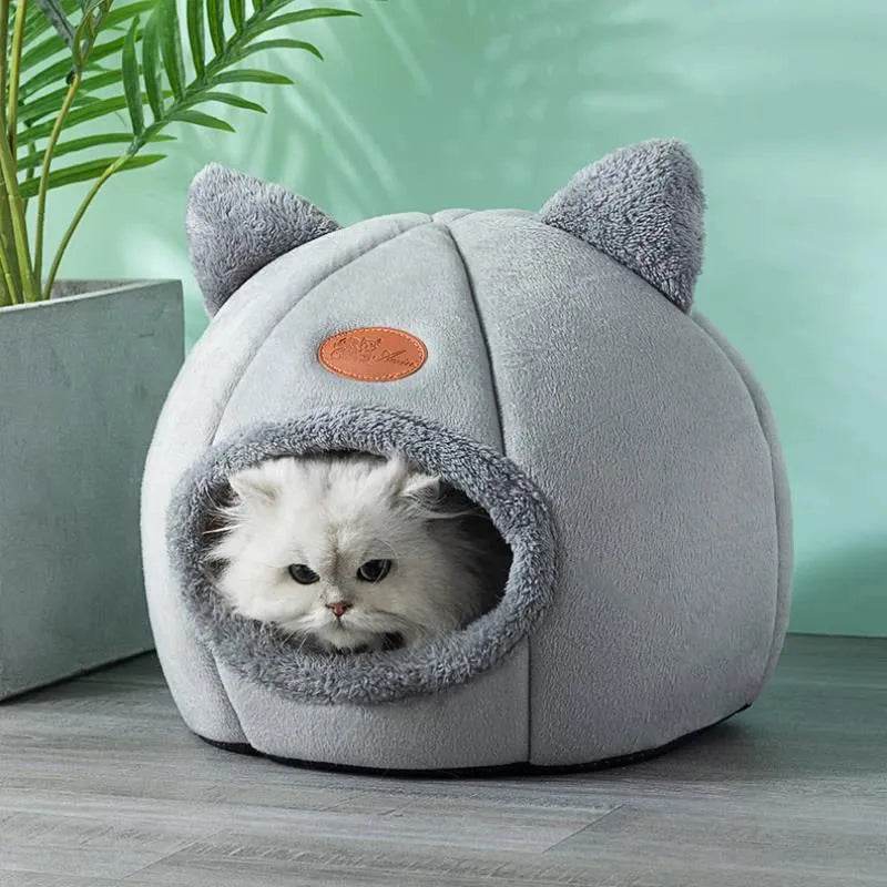 New Deep Sleep Comfort In Winter Cat Bed Iittle Mat Basket Small Dog House - Loja Manuel Coelho