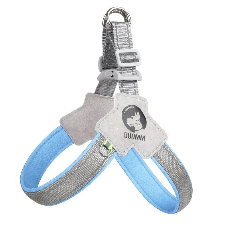Dog Harness Adjustable Pet Harness Vest Reflective Mesh - Loja Manuel Coelho