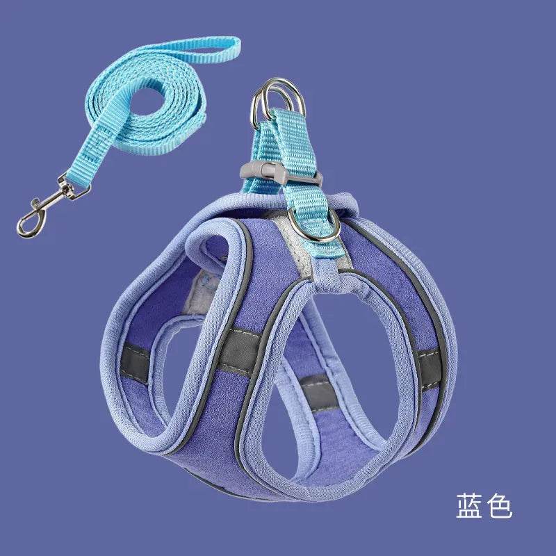 Reflective Harness Set for Cats - Night Safety Gear - Loja Manuel Coelho