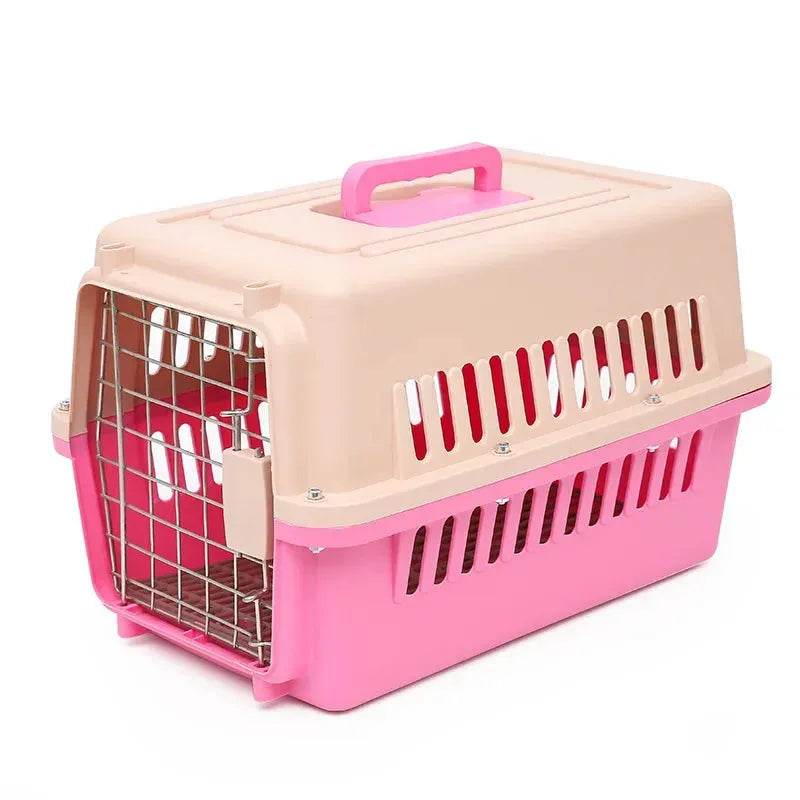 Outdoor Large Plastic Cat Cage - Portable Airline Carrier - Loja Manuel Coelho