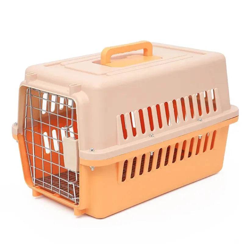 Outdoor Large Plastic Cat Cage - Portable Airline Carrier - Loja Manuel Coelho