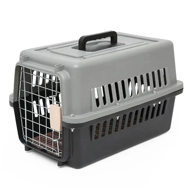Outdoor Large Plastic Cat Cage - Portable Airline Carrier - Loja Manuel Coelho