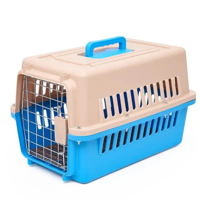 Outdoor Large Plastic Cat Cage - Portable Airline Carrier - Loja Manuel Coelho