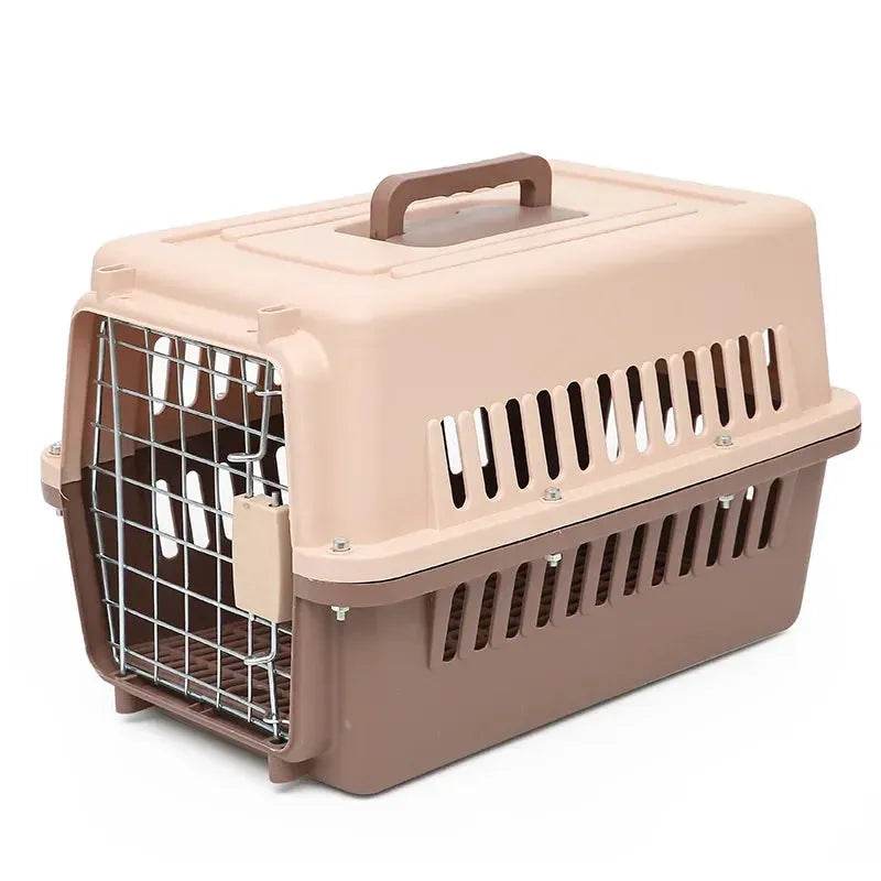 Outdoor Large Plastic Cat Cage - Portable Airline Carrier - Loja Manuel Coelho