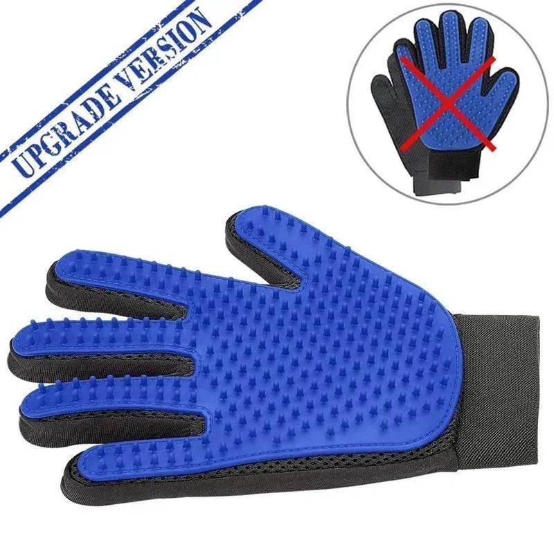 Silicone Pet Grooming Gloves for Cats & Dogs - Loja Manuel Coelho