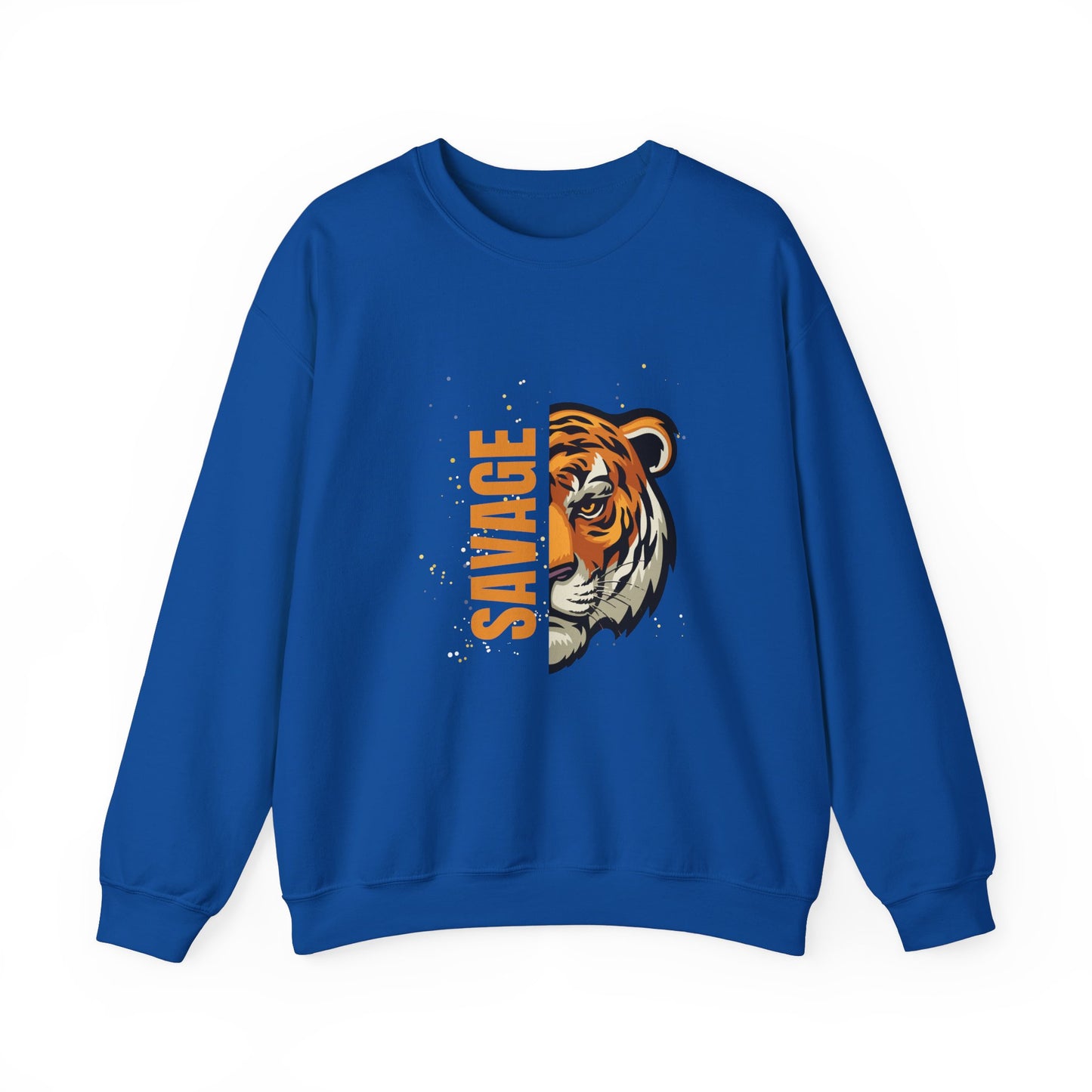 Savage Tiger Unisex Crewneck Sweatshirt