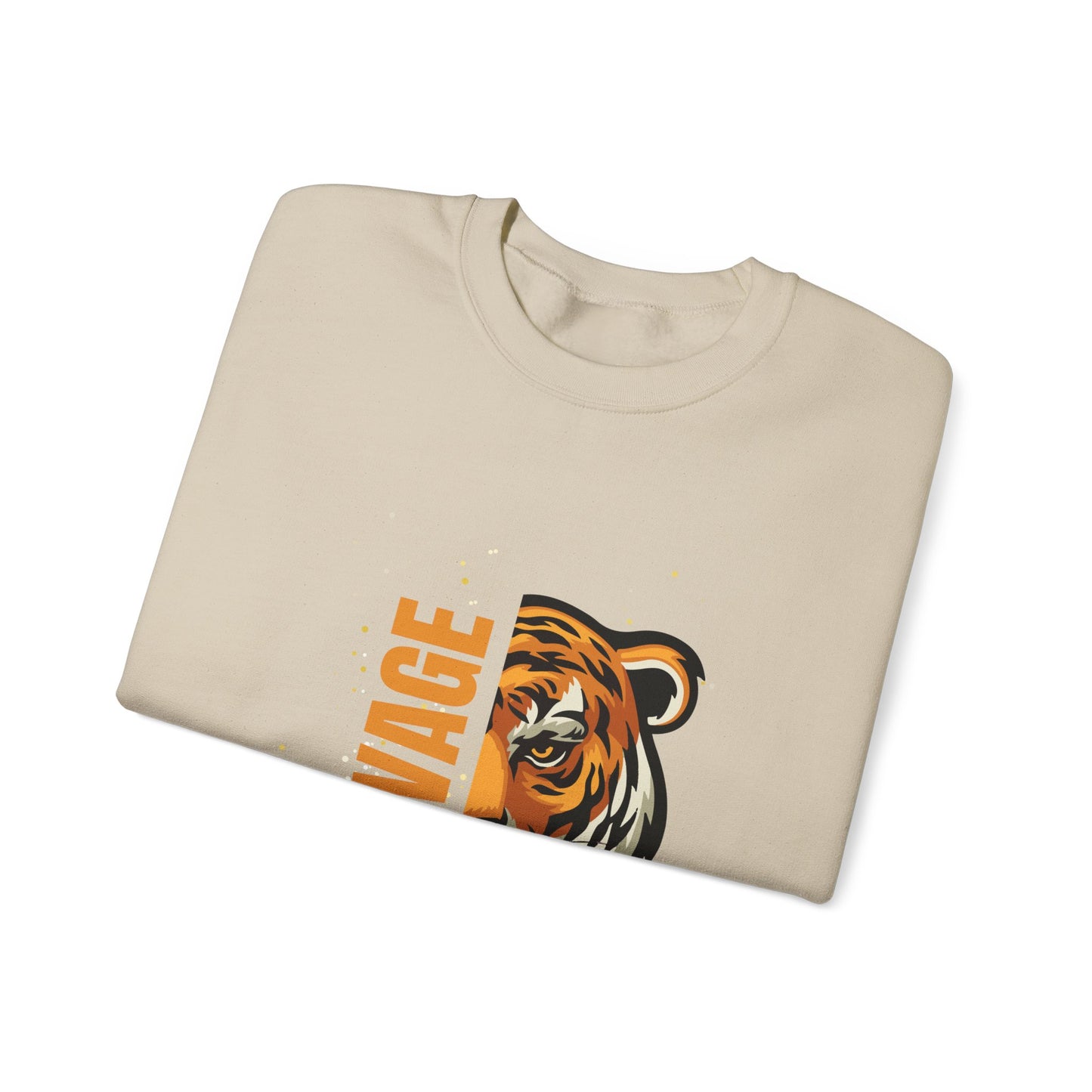 Savage Tiger Unisex Crewneck Sweatshirt