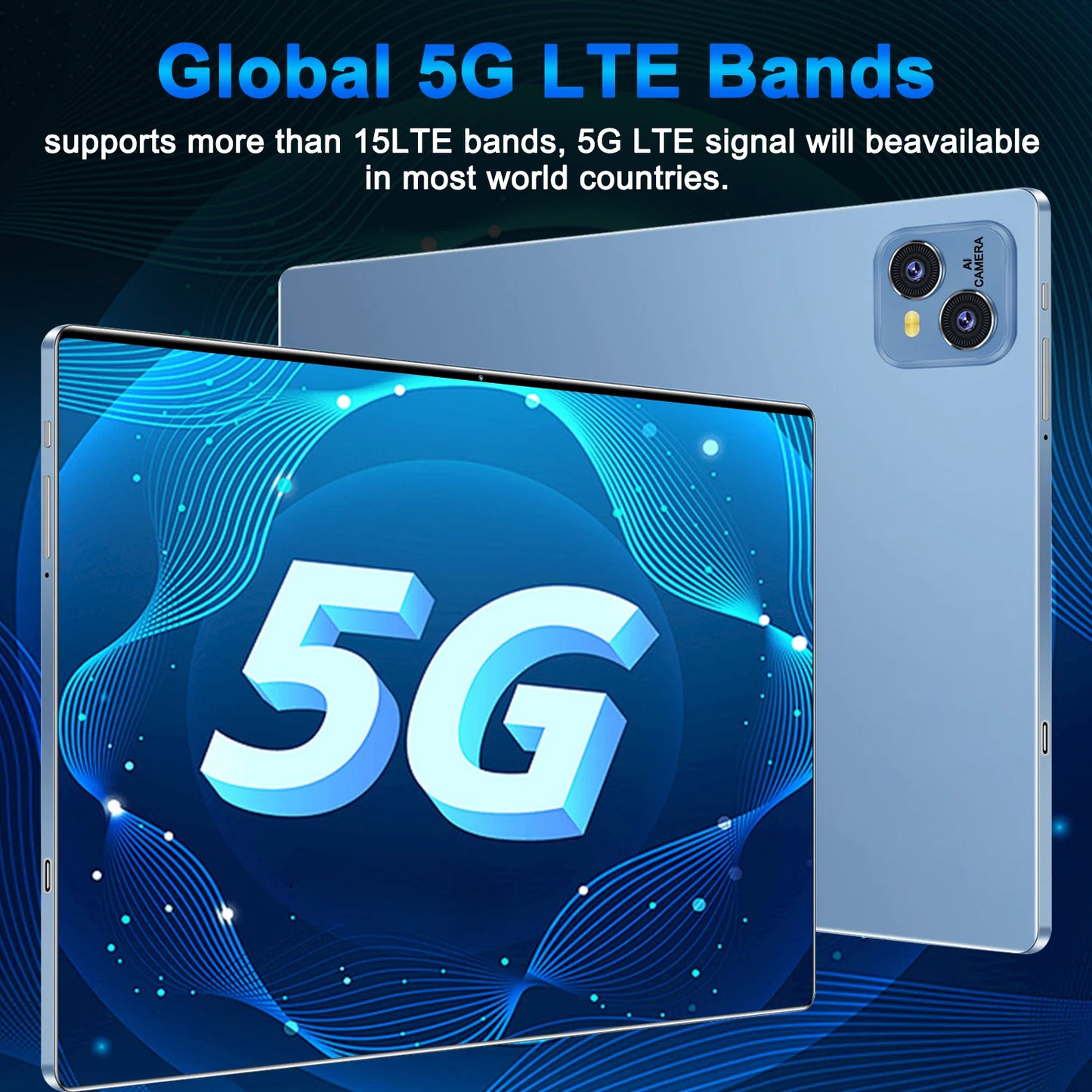 2025 New 5G Tablet 10.36Inch Android 13.0 Tablet MTK6797 16GB RAM 1TB ROM