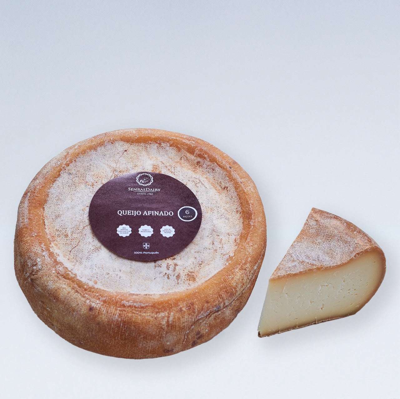 Aged Cheese 6 Months 600g - Senras Dairy Ponte de Lima – authentic Portuguese food