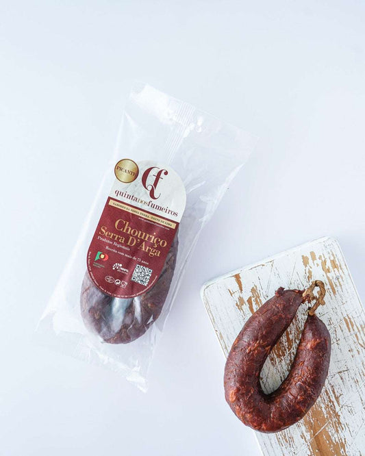 Spicy Chouriço Serra D'Arga 200g - Ponte de Lima Mountain Sausage – authentic Portuguese food