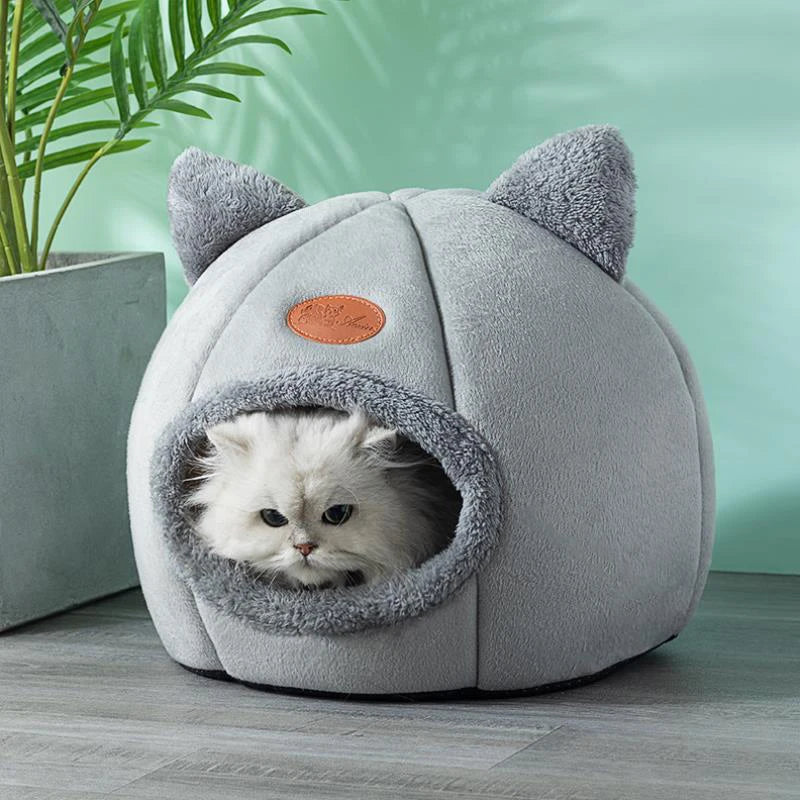 New Deep Sleep Comfort In Winter Cat Bed Iittle Mat Basket Small Dog House