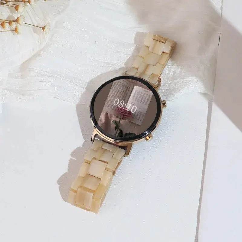 Resin Smartwatch Strap Smart Watch - Loja Manuel Coelho