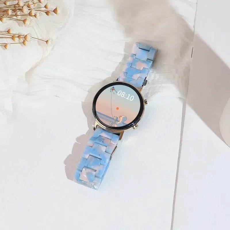 Resin Smartwatch Strap Smart Watch - Loja Manuel Coelho