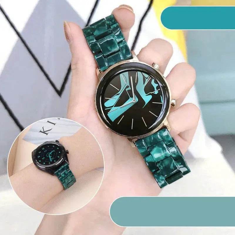 Resin Smartwatch Strap Smart Watch - Loja Manuel Coelho