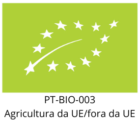 Broas de mel biológicas portuguesas com selo de certificação da UE.