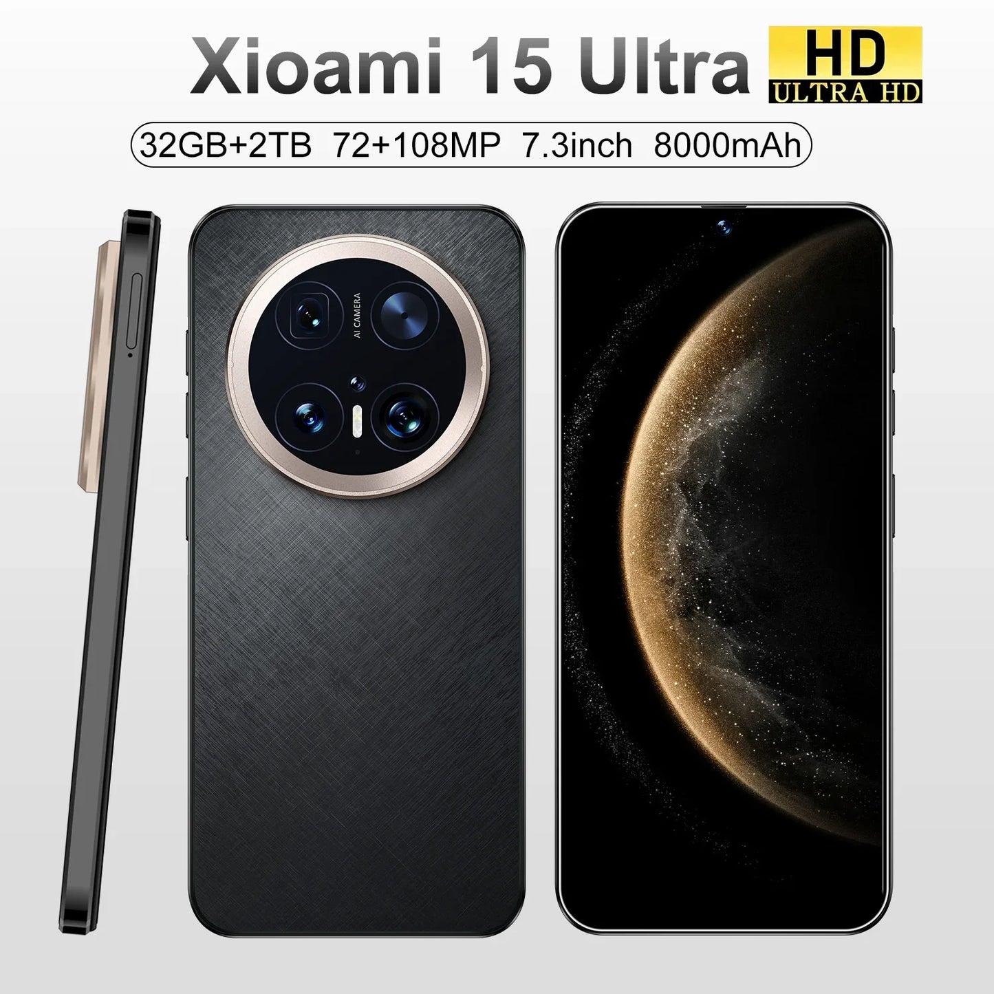 2025 NEW Xioami 15 Ultra HOT Original Smartphone 6.8 inch New Full Screen 4G 5G
