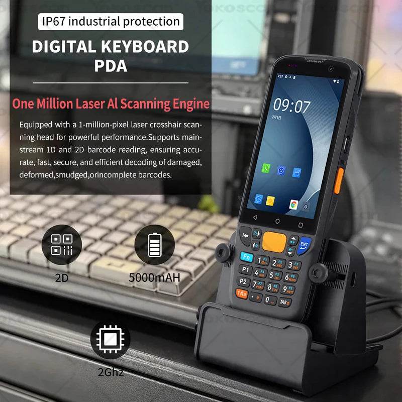 8Core Megapixel Scanner IP67 Handheld Terminal - Loja Manuel Coelho