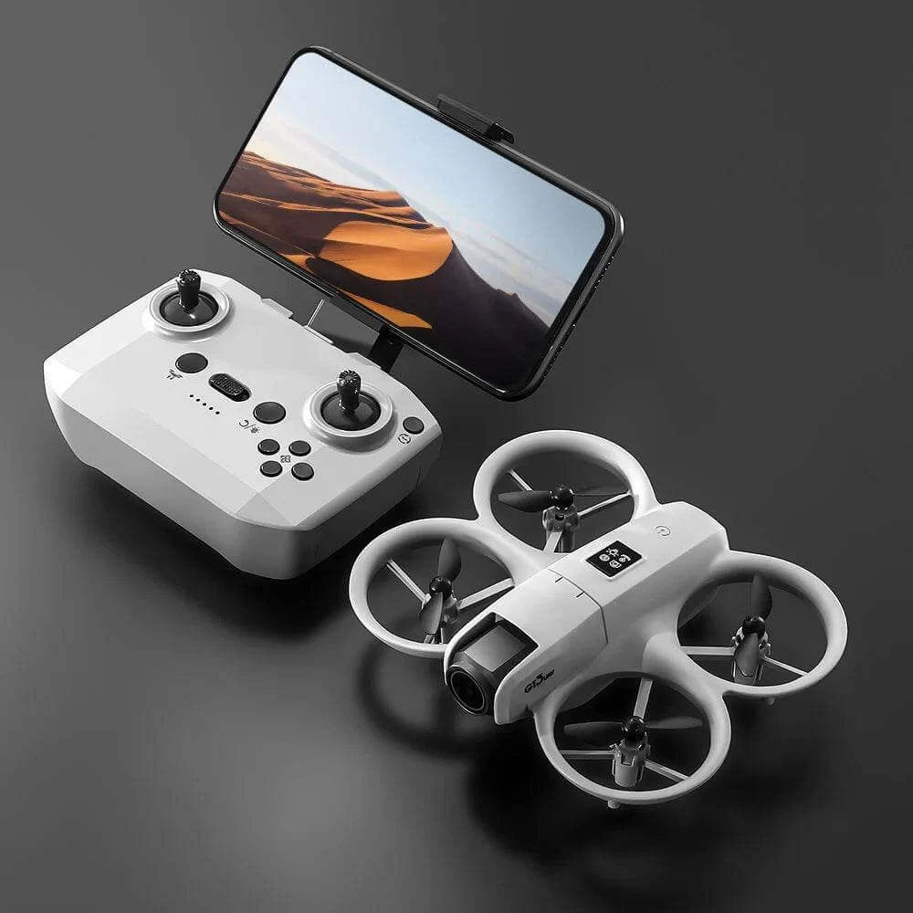 GT3 Mini With LED Foldable Drone GPS 8K HD Dual Camera Brushless Motor
