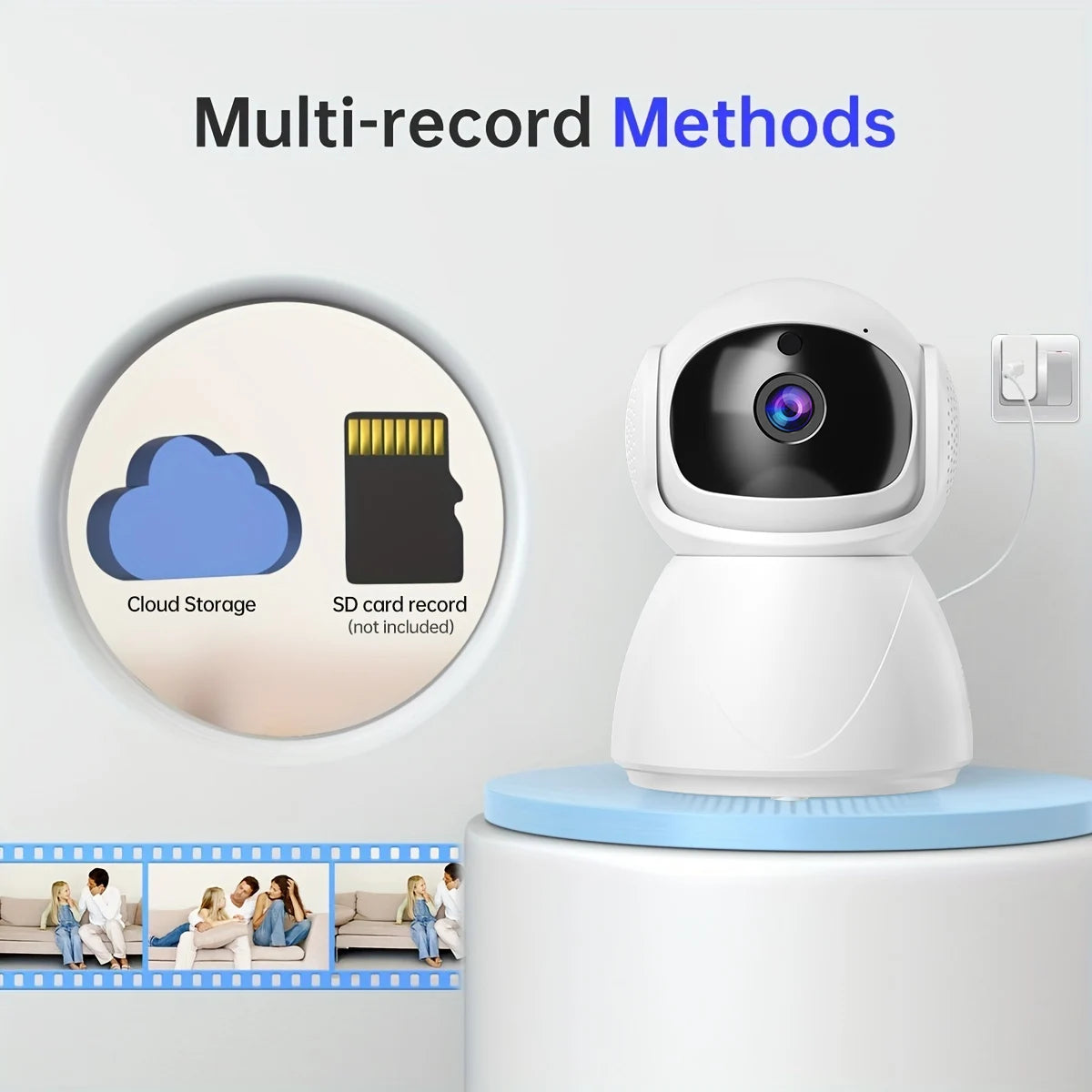 FHD Wireless WIFI Camera PTZ IP CCTV Security Protector Surveillance Camera - Loja Manuel Coelho