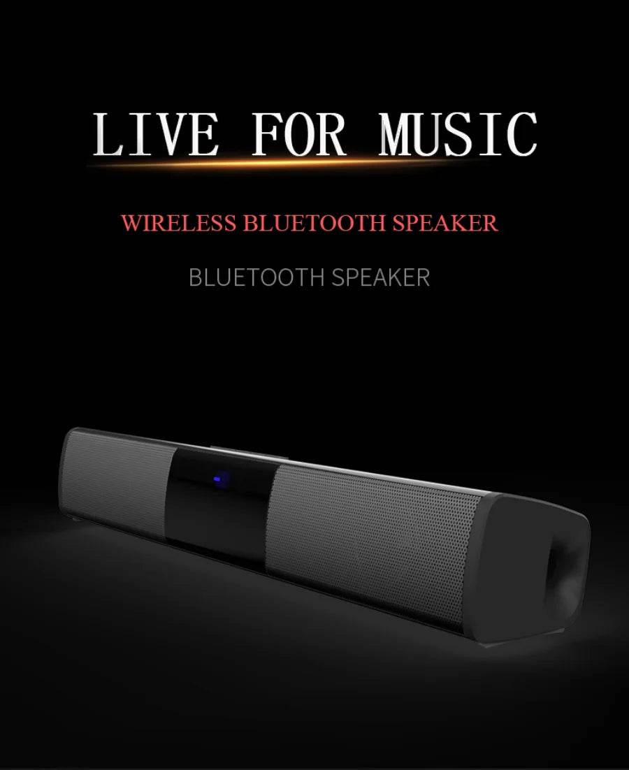 Bluetooth Sound Bar for Home Theater | 3 Channel Speakers - Loja Manuel Coelho