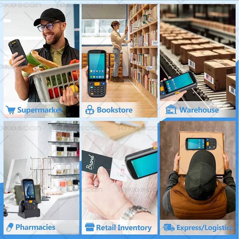 8Core Megapixel Scanner IP67 Handheld Terminal - Loja Manuel Coelho