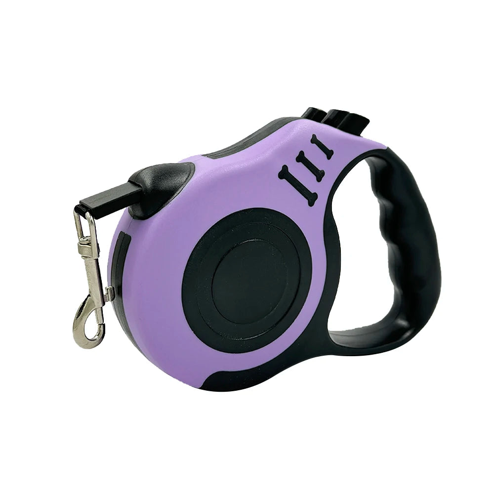 3m 5m Dog Leash Lead For Small Medium Dogs Cats Automatic Retractable Strong Nylon