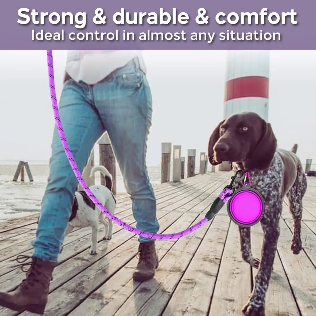 Strong Dog Leash Pet Leashes Reflective Leash For Big Small Medium Dog Leash