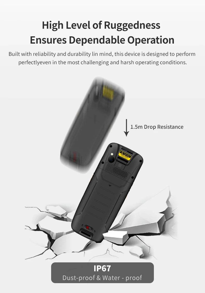 8Core Megapixel Scanner IP67 Handheld Terminal - Loja Manuel Coelho