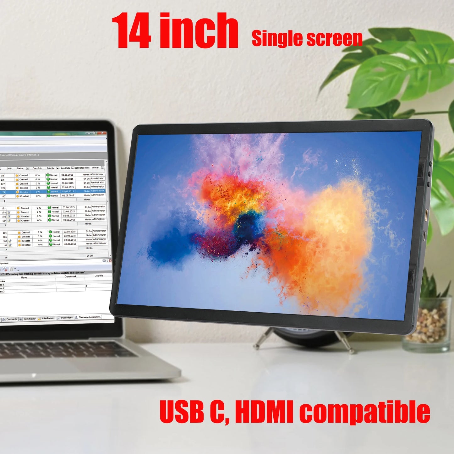 12 Inch Laptop Dual Monitor 1920*1080 HD IPS LCD Dual Monitor Screen Extender