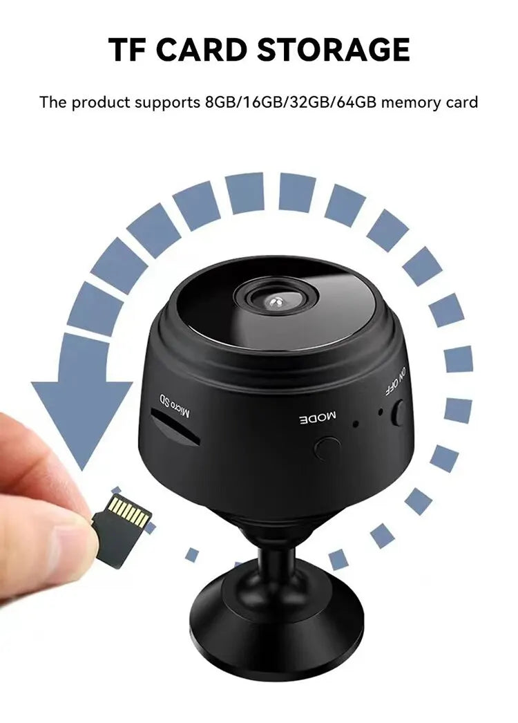 A9 Mini Camera WiFi Wireless Security Protection Remote Monitor Camcorders - Loja Manuel Coelho