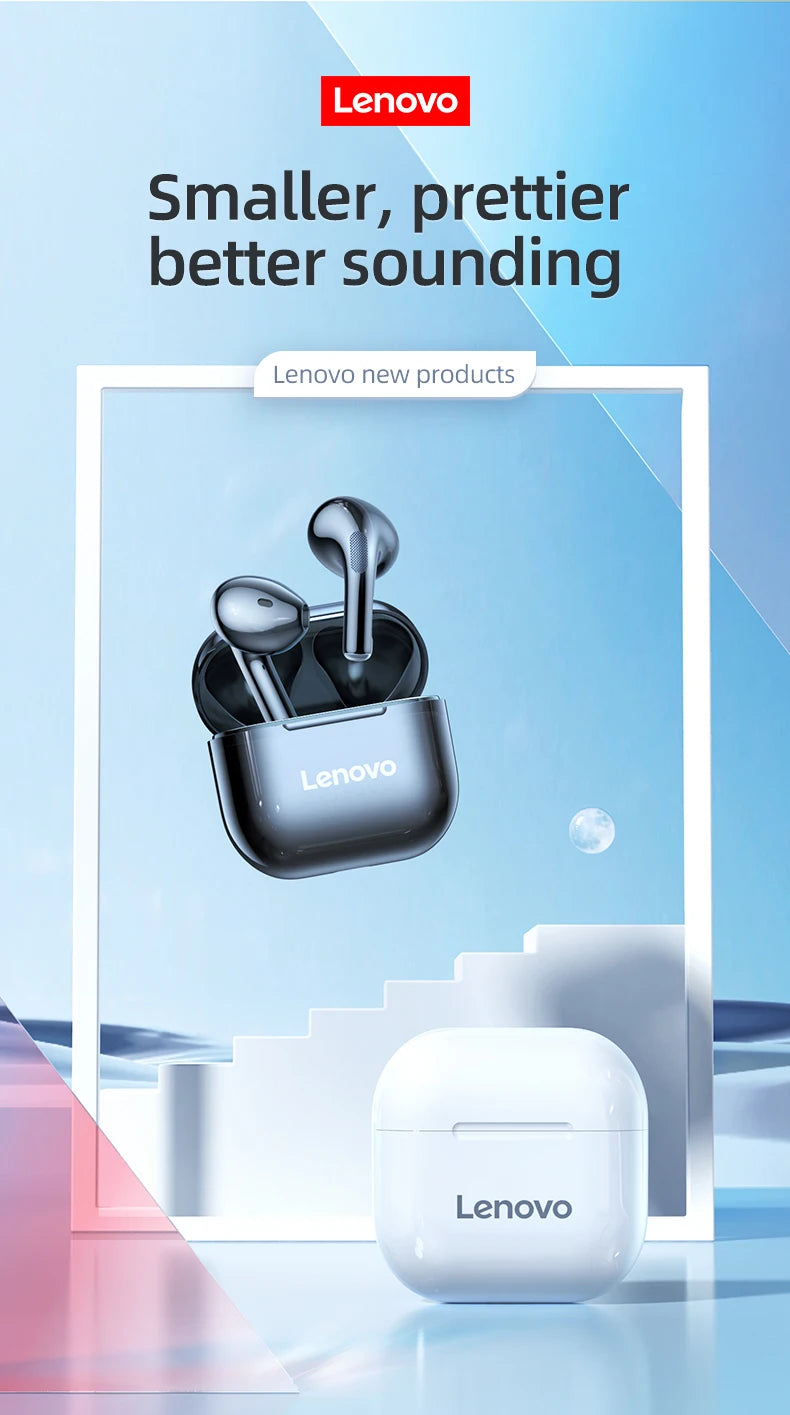 Lenovo LP40 Wireless Bluetooth Earphones TWS Touch Control Headset