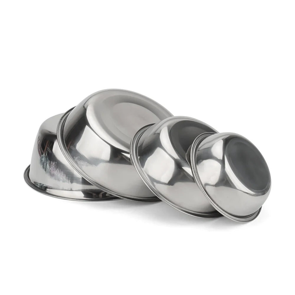 Dog Bowl Stainless Steel Pet Feeding Bowl Cat Food Drinking